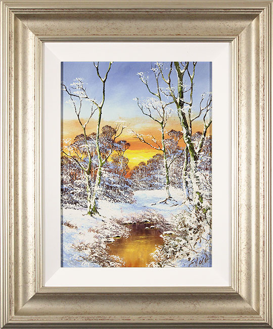 Terry Evans, Original oil painting on canvas, Winter Wood 