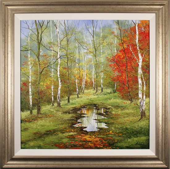 Terry Evans, Original oil painting on canvas, First Taste of Autumn, click to enlarge