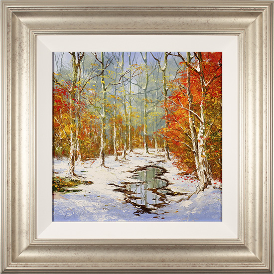 Terry Evans, Original oil painting on canvas, Freshly Fallen Snow