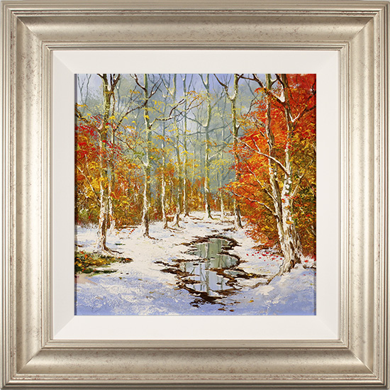 Terry Evans, Original oil painting on canvas, Freshly Fallen Snow, click to enlarge
