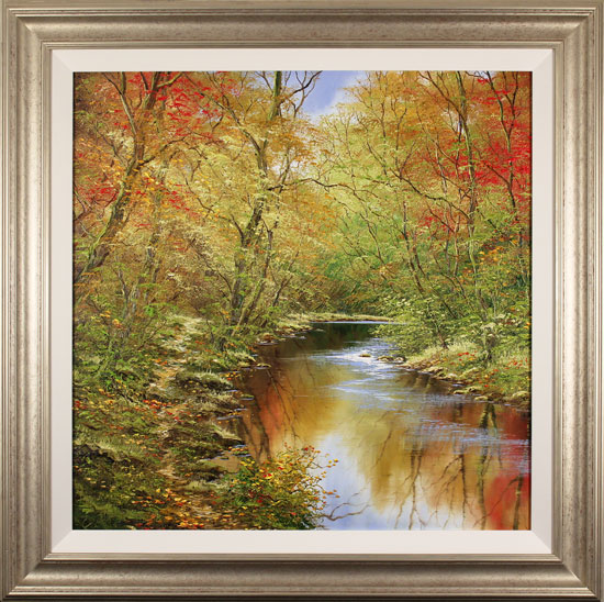 Terry Evans, Original oil painting on canvas, Colours of Autumn, click to enlarge