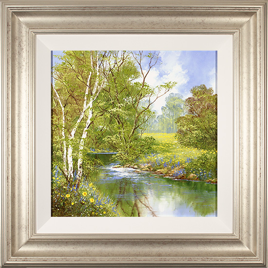 Terry Evans, Original oil painting on canvas, Spring Wood, click to enlarge