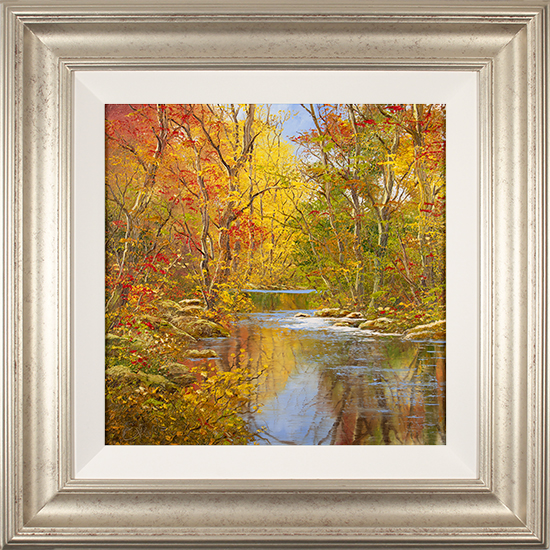 Terry Evans, Original oil painting on panel, Autumn Gold