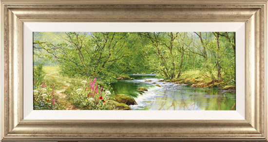 Terry Evans, Original oil painting on canvas, Return of Spring, Yorkshire Dales