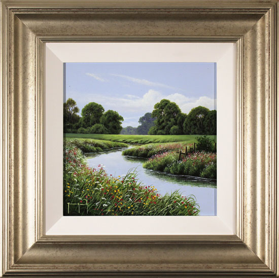 Terry Grundy, Original oil painting on panel, Summer Afternoon, click to enlarge