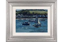 Stephen Hawkins, Original oil painting on panel, Afternoon on the Water