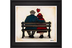 Sean Durkin, Original oil painting on panel, Together