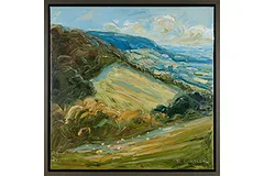 Rupert Aker, Original oil painting on canvas, Stinchcombe