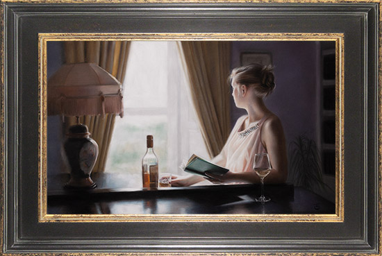 Tina Spratt, Pastel, Distant Gaze 