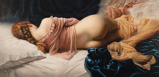Tina Spratt, Original oil painting on canvas, Morning Light