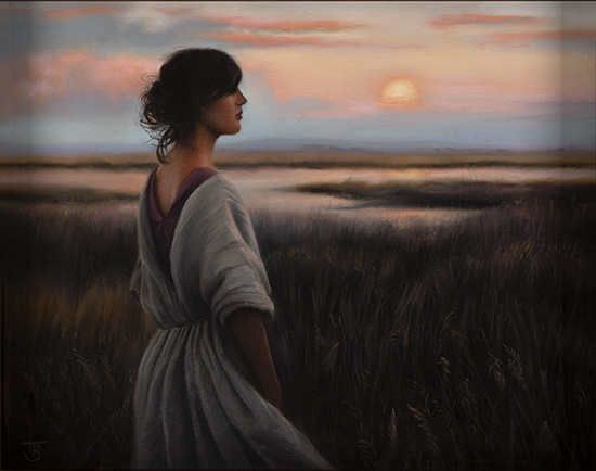 Tina Spratt, Pastel, Quiet Sunset