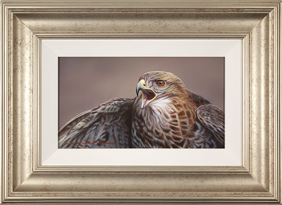 Wayne Westwood, Original oil painting on panel, Buzzard 