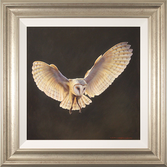 Wayne Westwood, Original oil painting on panel, Silent Flight