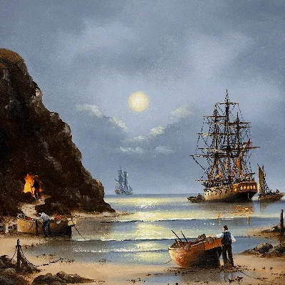 Marine, fine art category