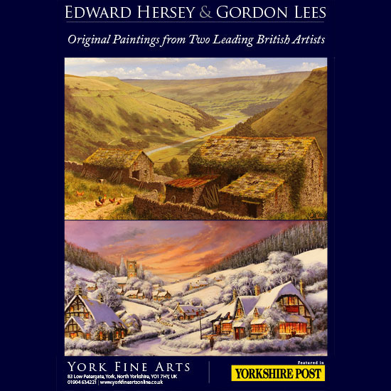 Exhibition image for Edward Hersey & Gordon Lees 2012