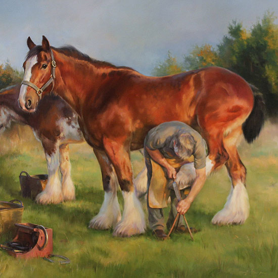 Equestrian Art: Companions and Champions