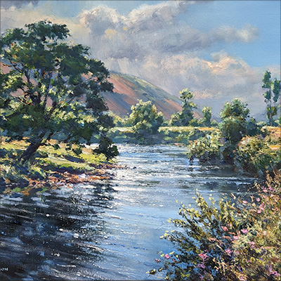 Julian Mason, Near Starbotton, Wharfedale, Yorkshire, Original oil painting on canvas