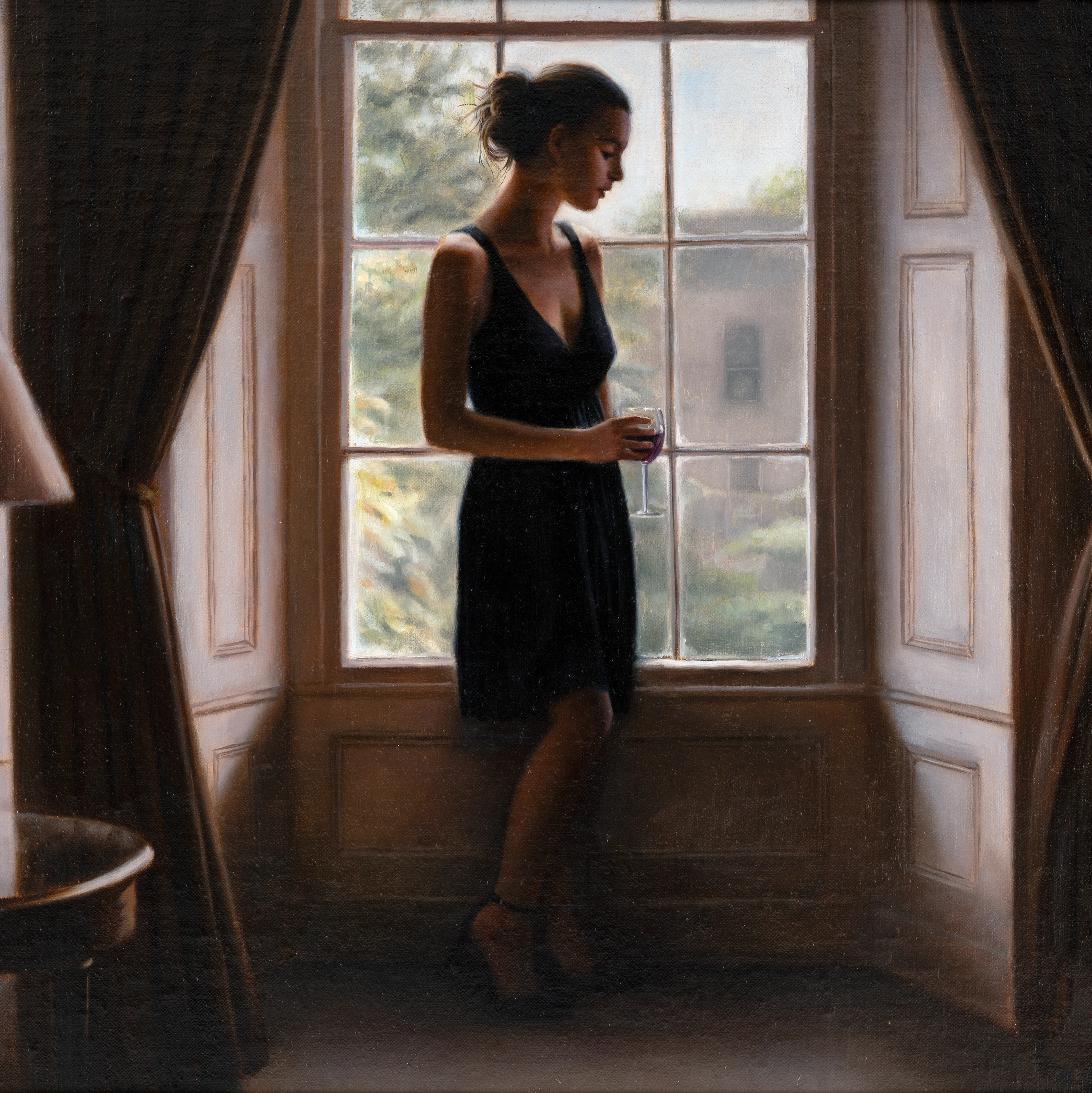 Tina Spratt, The Distance Between, Original oil painting on canvas