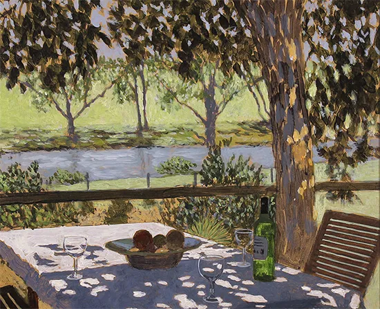 Mike Hall, Original acrylic painting on board