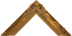 Traditional Gold Swept frames