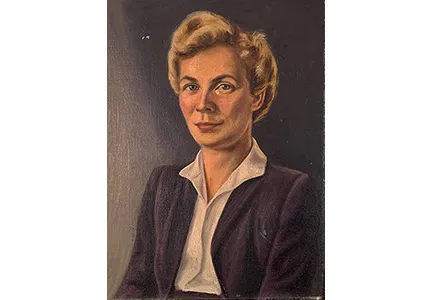 1940s Portrait of a Lady