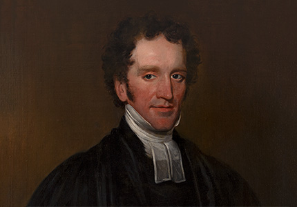Portrait of a Clergyman after restoration
